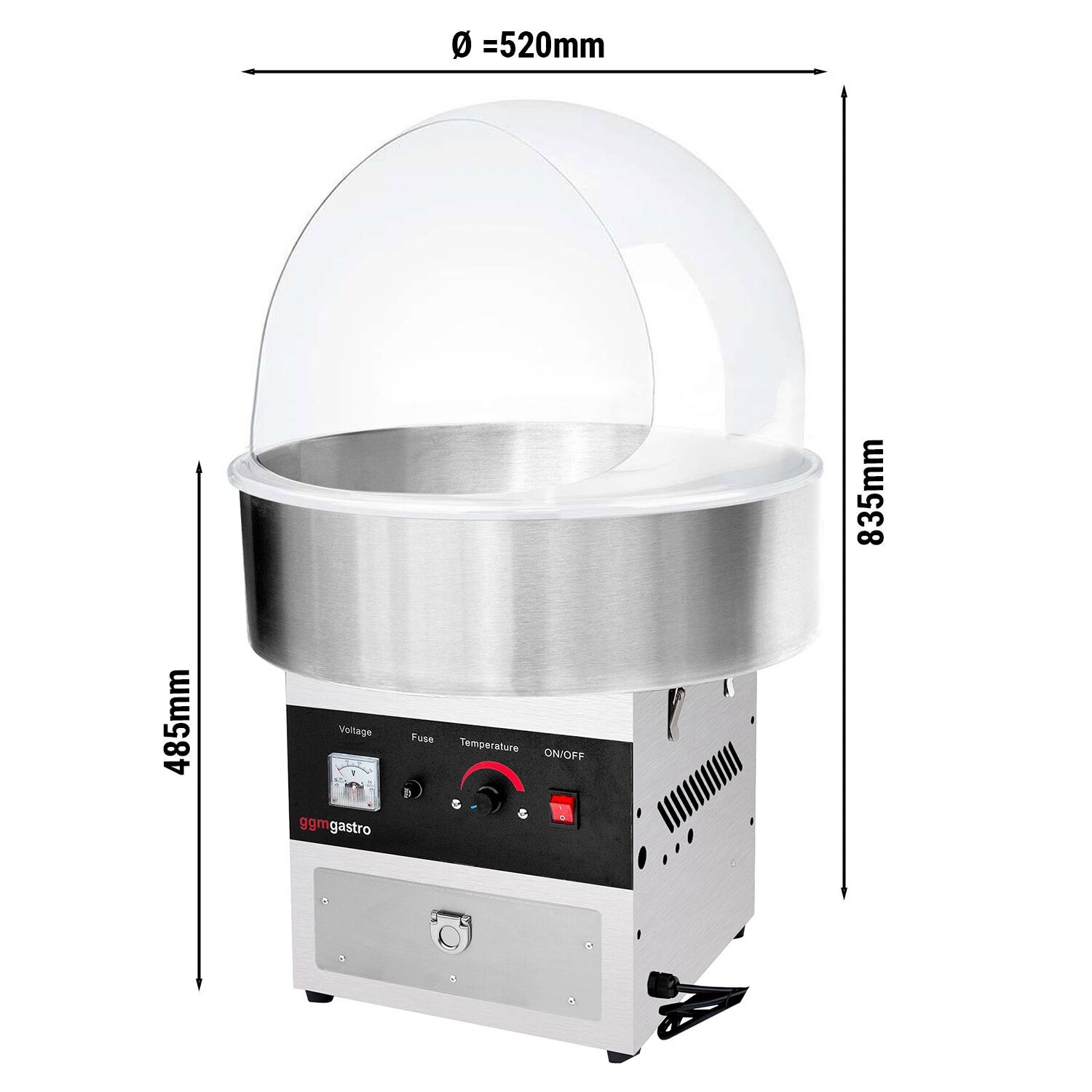 Zuckerwattemaschine mieten